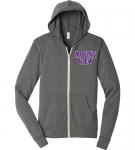 Mount View Triblend Full-Zip Lightweight Hoodie